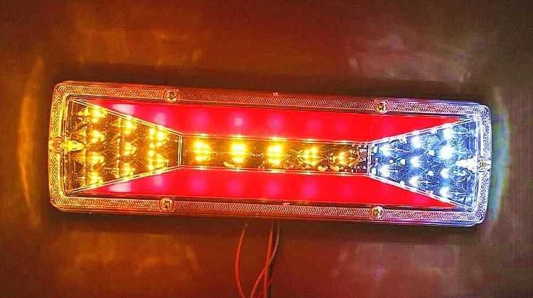 12V Комплект мултифункционални диодни стопове – T43