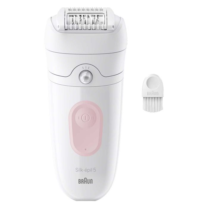 Epilator Braun Silk-épil 5 5-000 Wet & Dry, 28 de pensete, 2 viteze