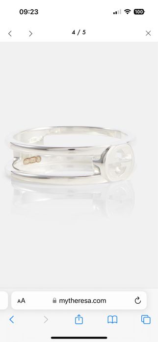 Inel Silver Gucci