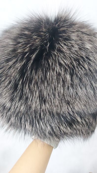 Шапка чернобурка