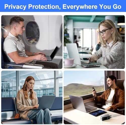 Нов Privacy филтър за лаптоп 14" 16:9 анти шпиониране и синя светлина