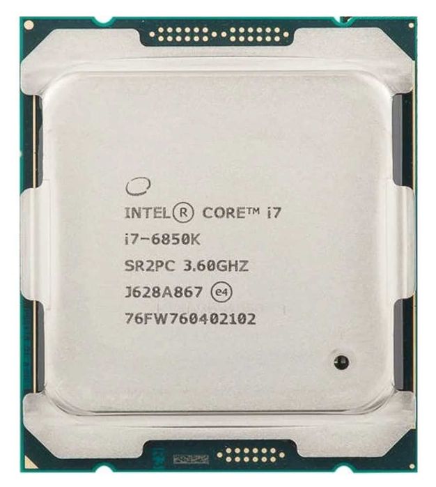 Процесор CPU Intel i7 6850K шест ядрен 4.00GHz 2011-3 X99 DDR4