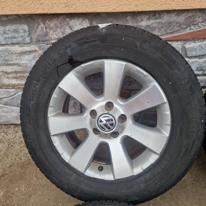 Jante aliaj Volkswagen Tiguan Touran sharan passat golf cu cauciucuri vara