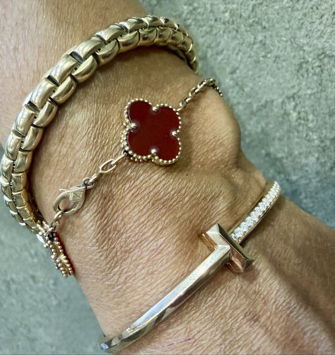 Tiffany & Co  гривна 18 карата