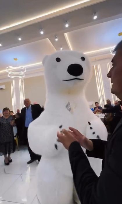 Аниматор мишка кин-конг