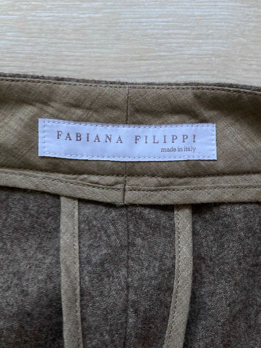 Fabiana Filippi женски елегантен панталон от вълна и кашмир 36 / S