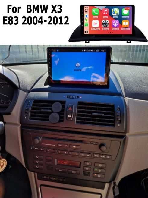 Navigatie BMW E83 SERIA 3, 2+32, 4CORE, CarPlay,