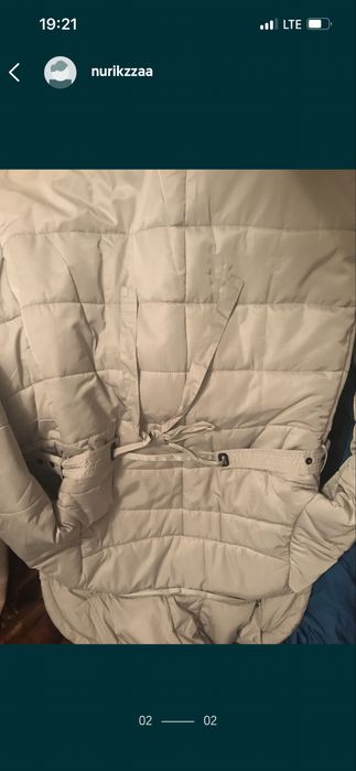 Куртка новая серая