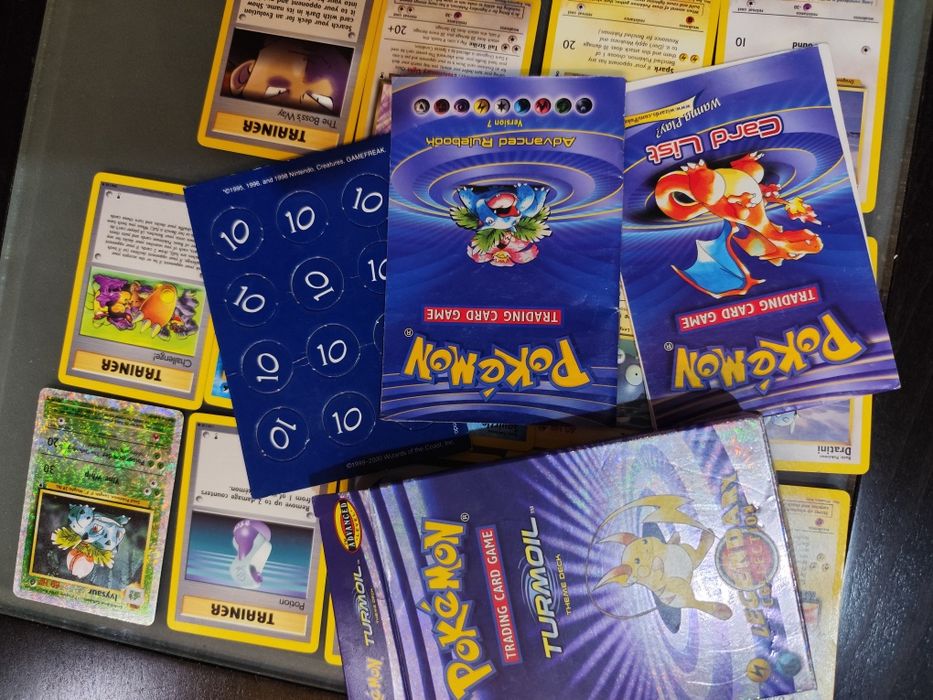 Pokemon Turmoil deck - рядко тесте 2002г