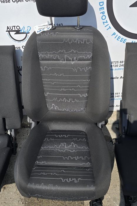 Set scaune bancheta material textil cu insertii Opel Meriva B