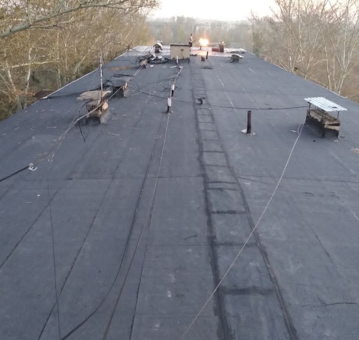 Унифлекс, линокром, бикрост, наплавление ремонт кровли