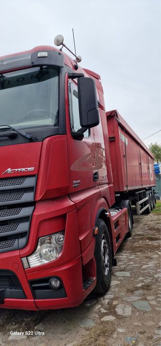 Vand Mercedes Actros + Semitemorca Trailis