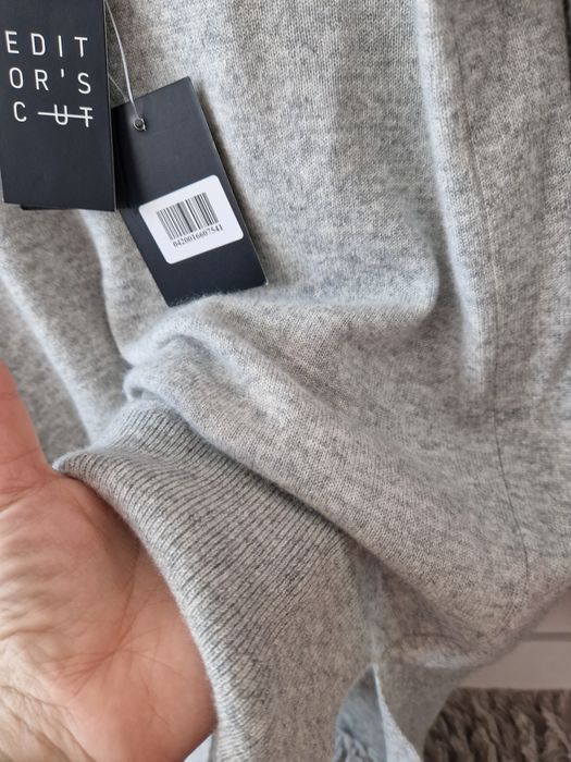 pulover Editor's cut, 100% casmir, mar S
