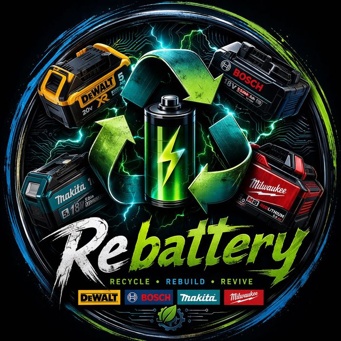 Ремонт на батерии за инструменти.