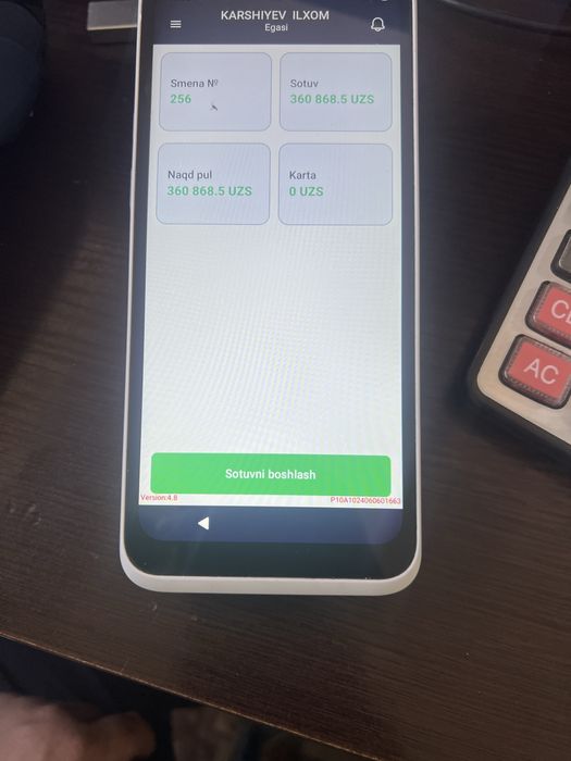 A-pay P 10 madel ishlashi yangi 4 oy ishlatdim