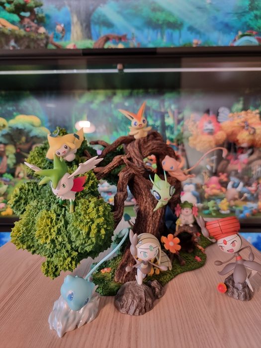 Pokemon statue - ediție limitat - mistery family - figurine