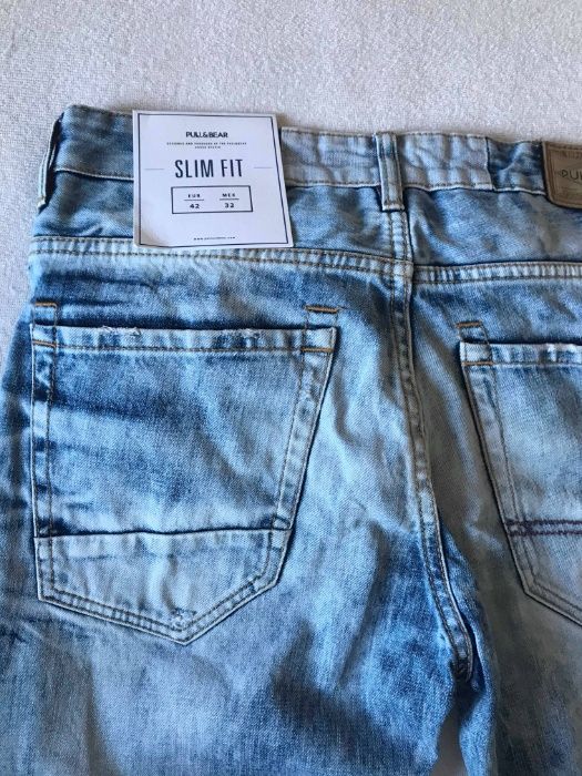Jeans Blugi Pull&Bear Barbati 2023 Model Nou Cu Eticheta ! Masura 42