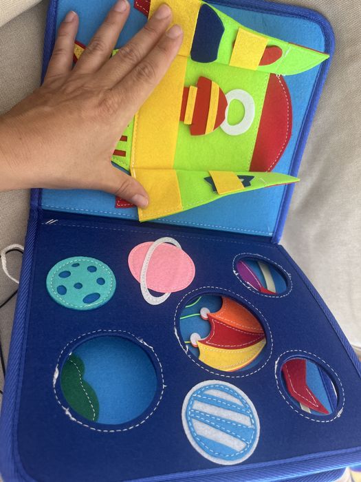 Монтесори, тиха книга, My space book/