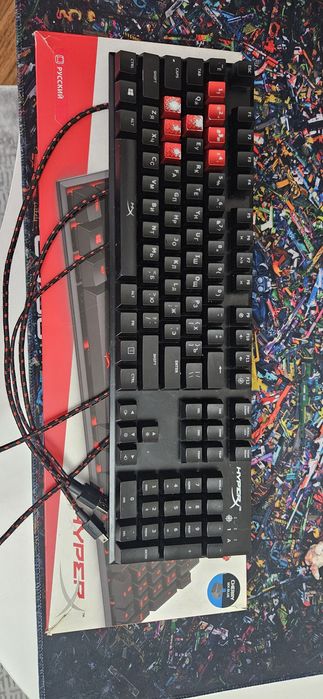 клавиатура hyperx alloy fps