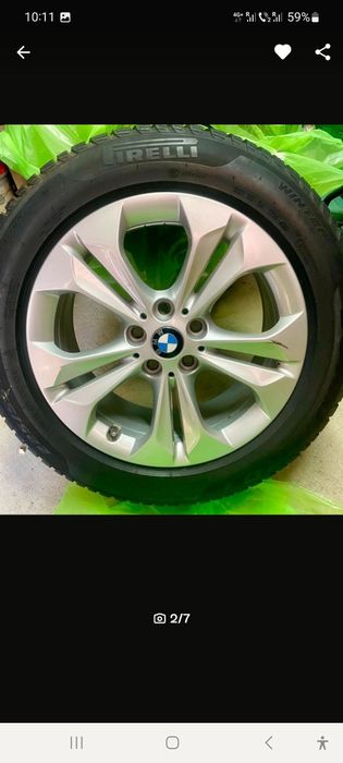 Roti BMW X1 f48 anvelope Pirelli Winter 225 55 r17 runflat