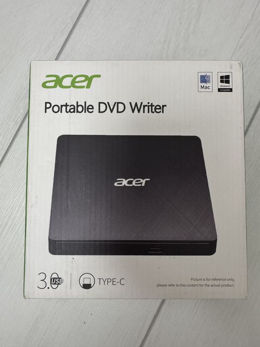 Двойной интерфейс Type-C / USB 3.0 Portable DVD Writer