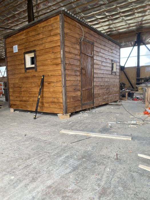 Мобильные бани изготовление