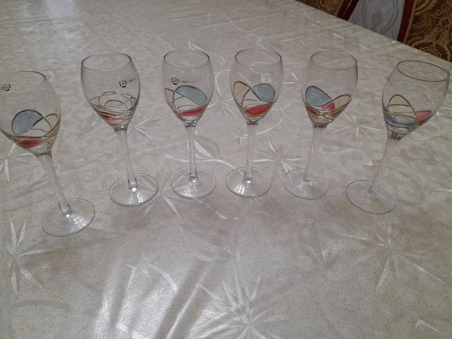 Продам фужеры из богемы