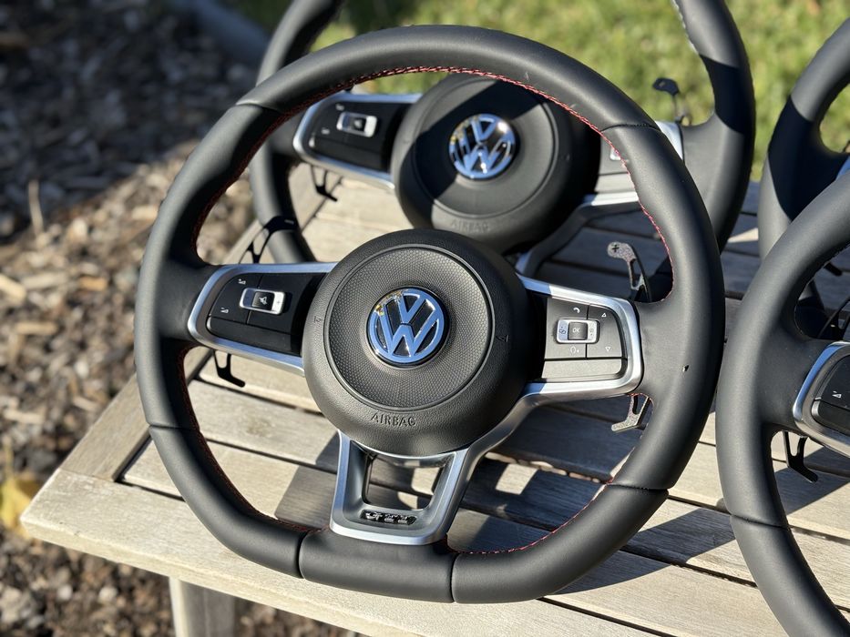 Volan R Line Pasaat CC B6 B7 Tiguan Golf GTI
