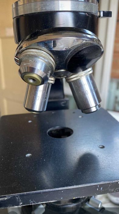 Microscop IOR București + Microscop trinocular Leitz Wetzlar