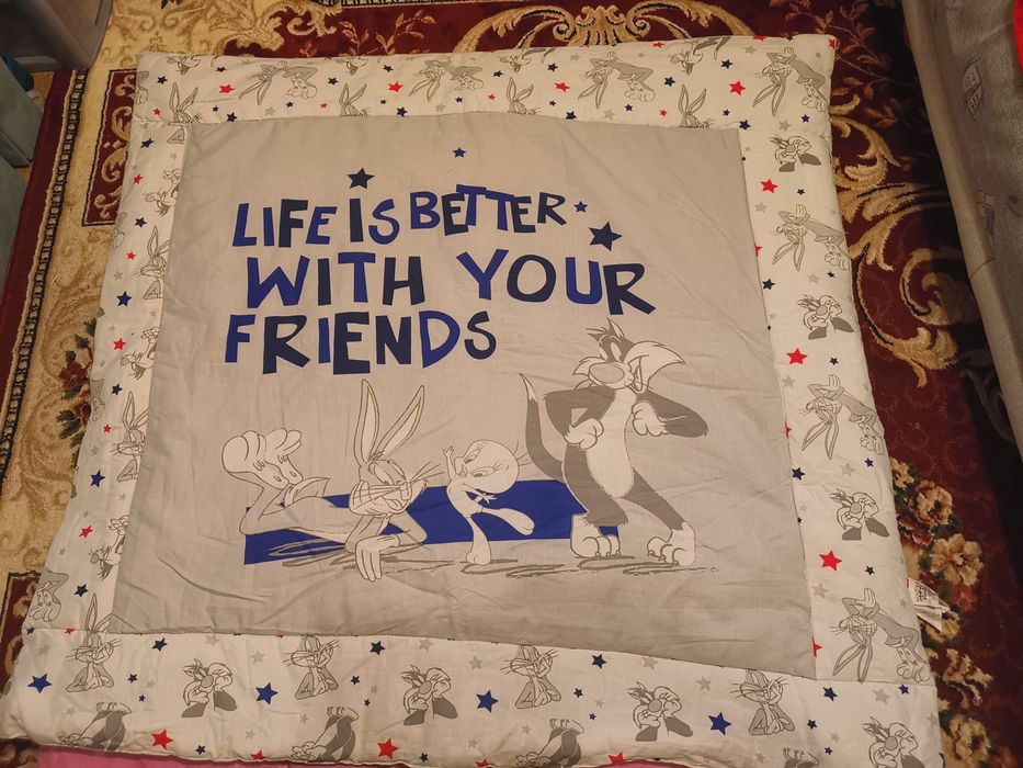 Set plapumă /pătură copiii +cos depozitare