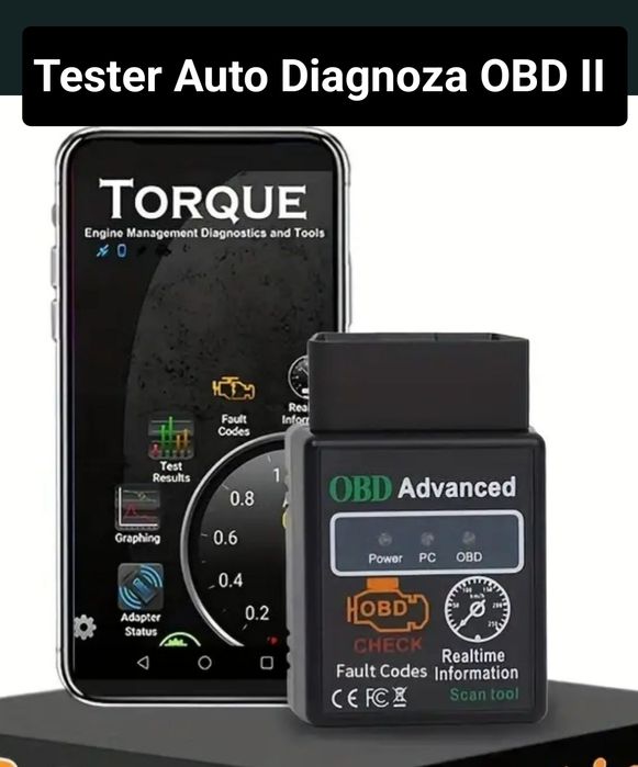 -OBD 2 Advanced + Torque Pro Aplicație Diagnoza Android