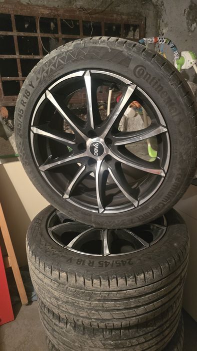 Джанти с гуми Континентал Volvo