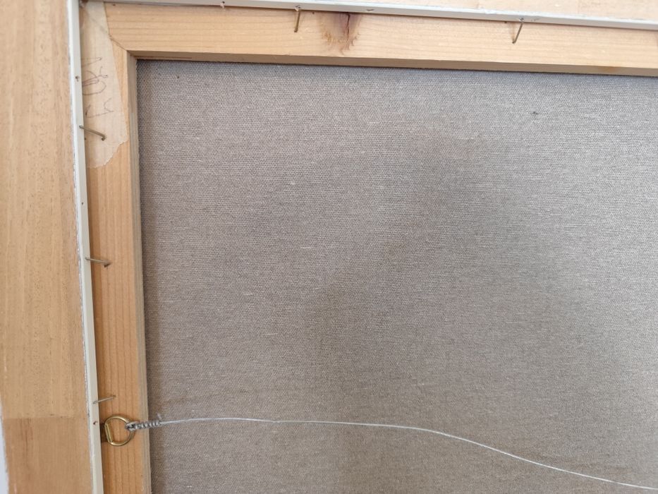 Разкошна, огромна картина с подпис от автора