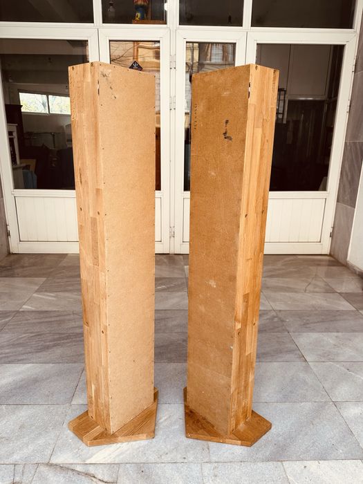 Две шведски  етажерки – масивен дъб, скандинавски стил