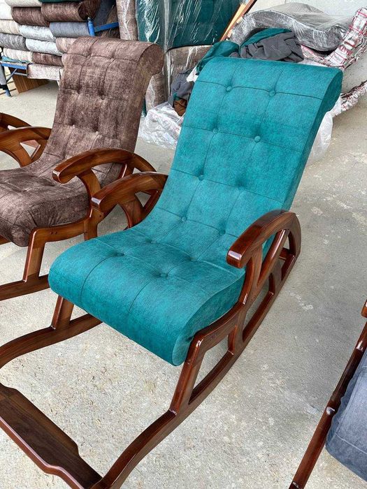 НОВИНКА! 2024 Кресло мягкая качалка из первых рук для дома и офиса