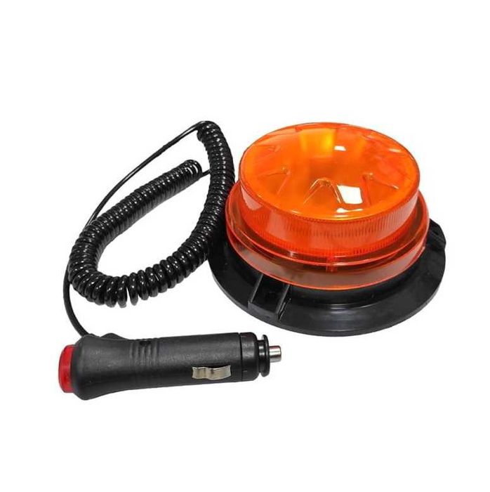 Аварийна LED Сигнална лампа-маяк 12/24V с МАГНИТ.
