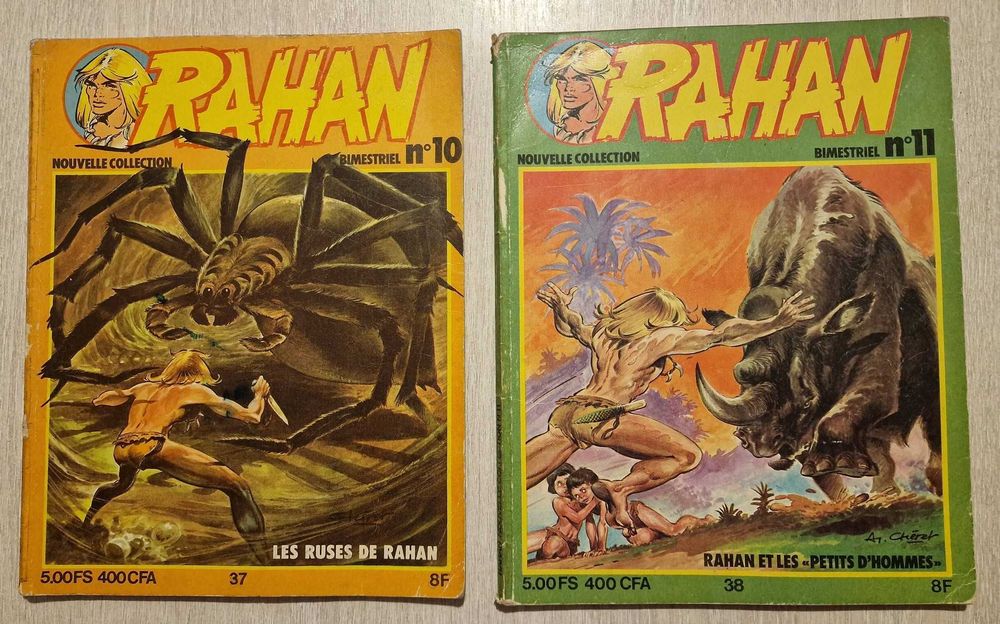 Reviste Rahan Nouvelle Collection, limba franceză, 1978-1982