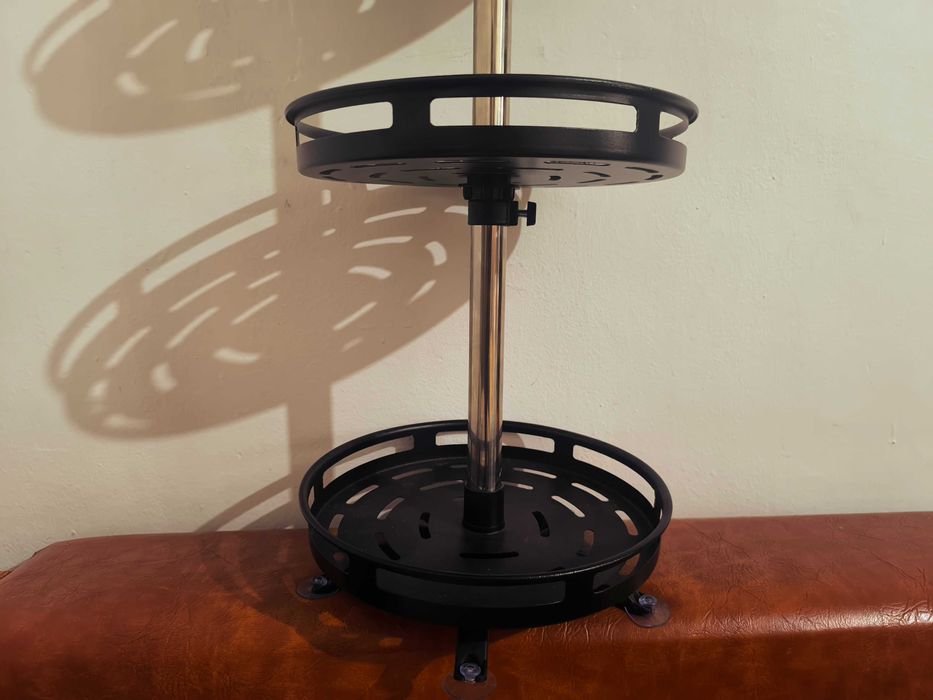 Raft cu 3 polițe rotativ