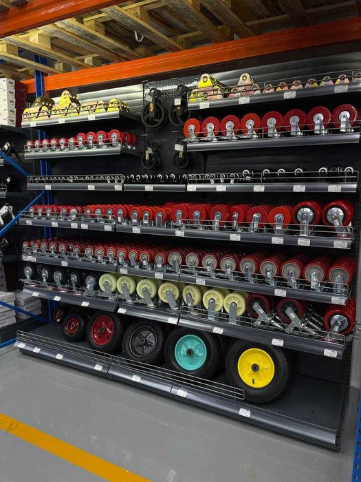 Oziq ovqat uchun polkalar va omborlar uchun temir polkalar va stellaj