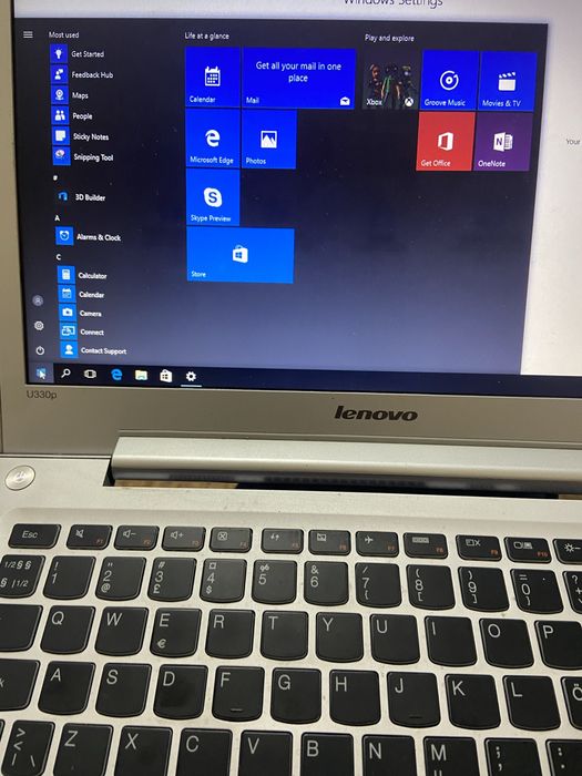 laptop lenovo ideapad U330p ultra slim,procesor i3 gen.a IV-a, 4gb ram