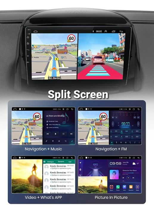 Navigatie Android dedicat Renault Koleos 2 (2008-2016)
