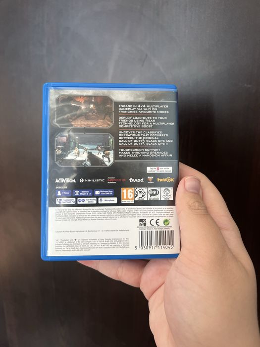 Ps vita игри Spiderman, call of duty, borderlands 2