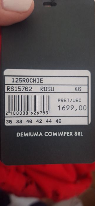 Rochie Nissa noua, cu eticheta