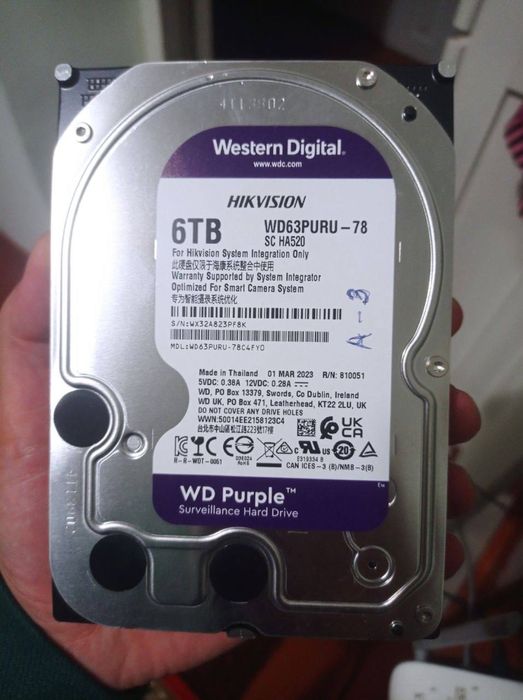 Прадаеся Hdd 6 Tb Wd