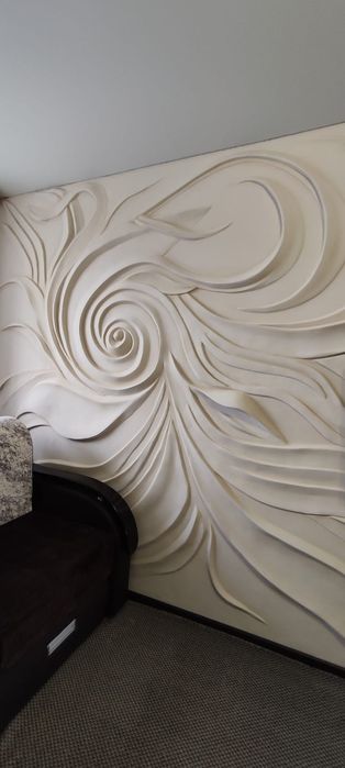 Барельеф.Скала.Обьемное панно.Скульптор.