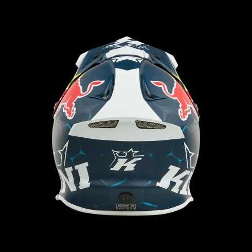 Мотокрос каска KINI RED BULL MXC1 1.0-BLUE/WHITE
