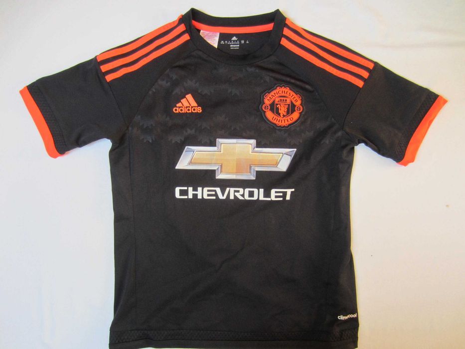 Tricou fotbal copil,Rooney, Manchester United, masura 13-14 ani, Adidas Climacool, stare buna (Cifra "1" de pe spate este usor uzata)
