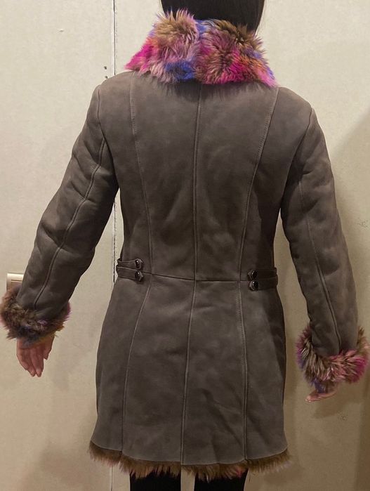 Дублёнка натуральная кожа и овчина