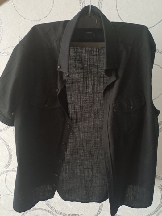 Рубашка черная размер XL