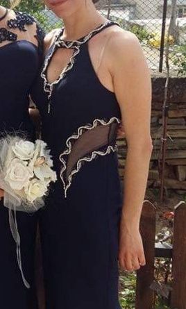 дълга официална рокля